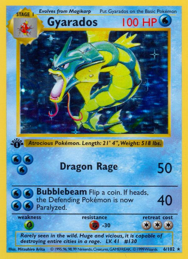 Gyarados - Base Set (Holo Rare) [BS-6]