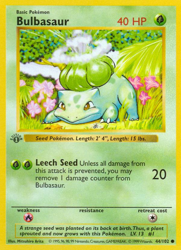 Bulbasaur - Base Set (Common) [BS-44]