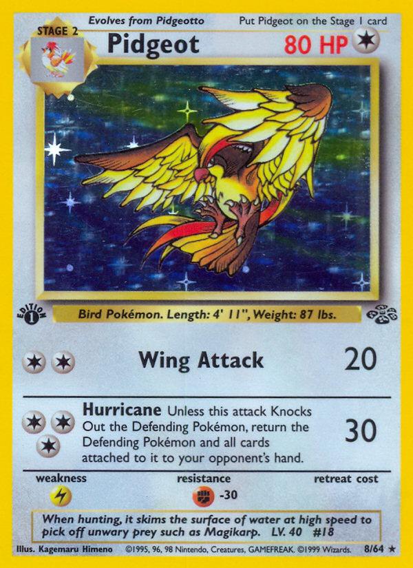 Pidgeot - Jungle (Holo Rare) [JU-8]