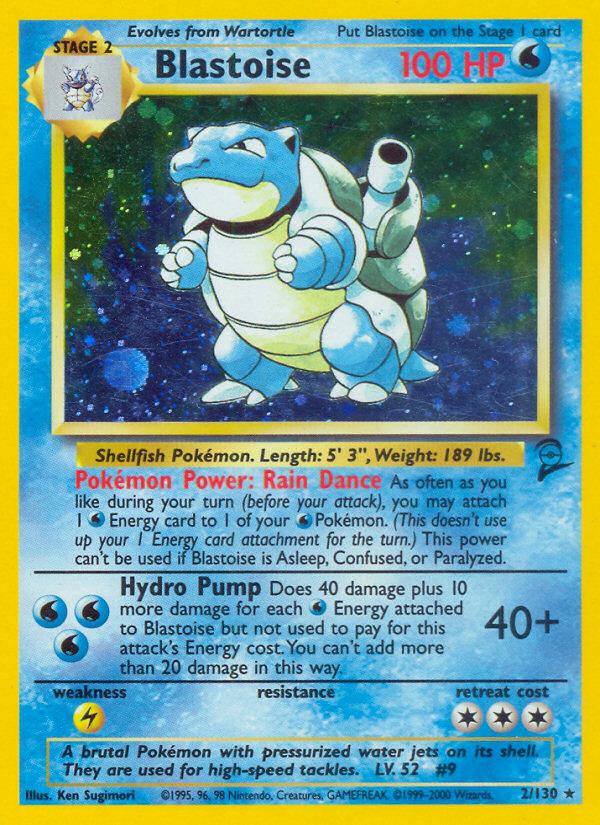 Blastoise - Base Set 2 (Holo Rare) [B2-2]