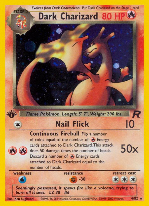 Dark Charizard - Team Rocket (Holo Rare) [TR-4]