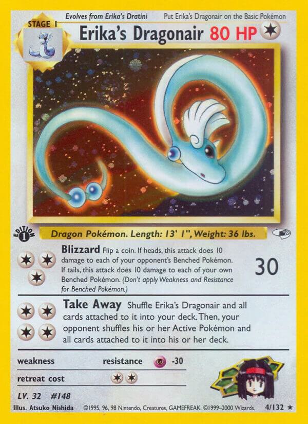 Erika's Dragonair - Gym Heroes (Holo Rare) [GH-4]
