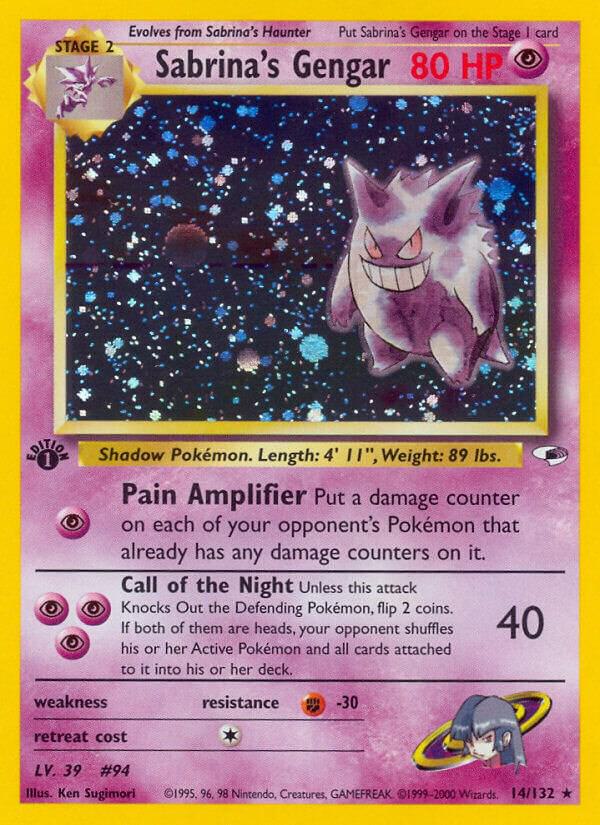Sabrina's Gengar - Gym Heroes (Holo Rare) [GH-14]