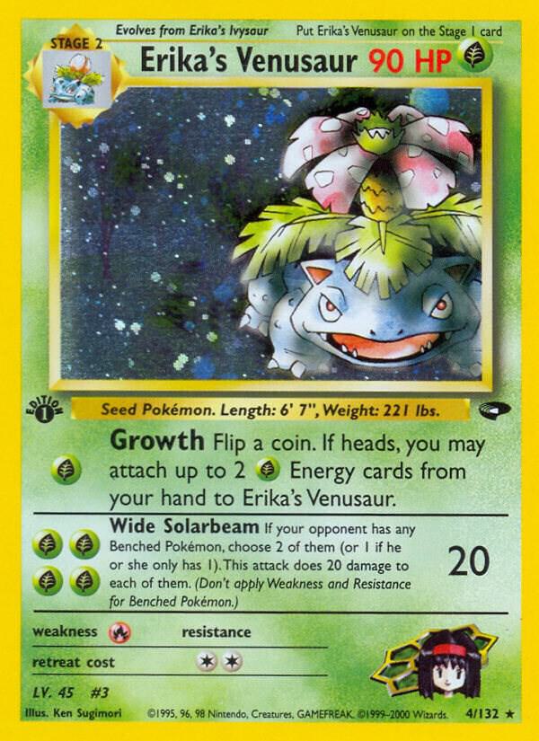 Erika's Venusaur - Gym Challenge (Holo Rare) [GC-4]