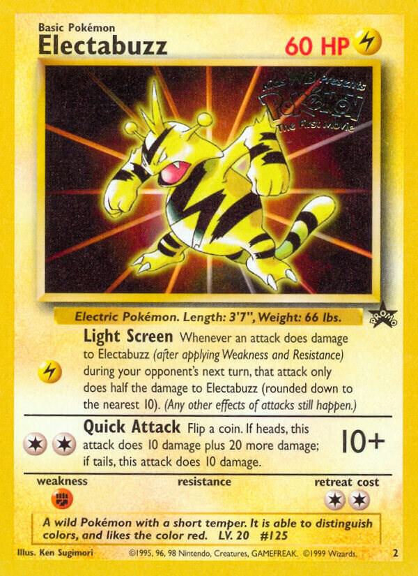 Electabuzz - Wizards Black Star Promos (Promo) [WP-2]