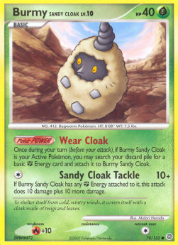 Burmy Sandy Cloak Lv.10