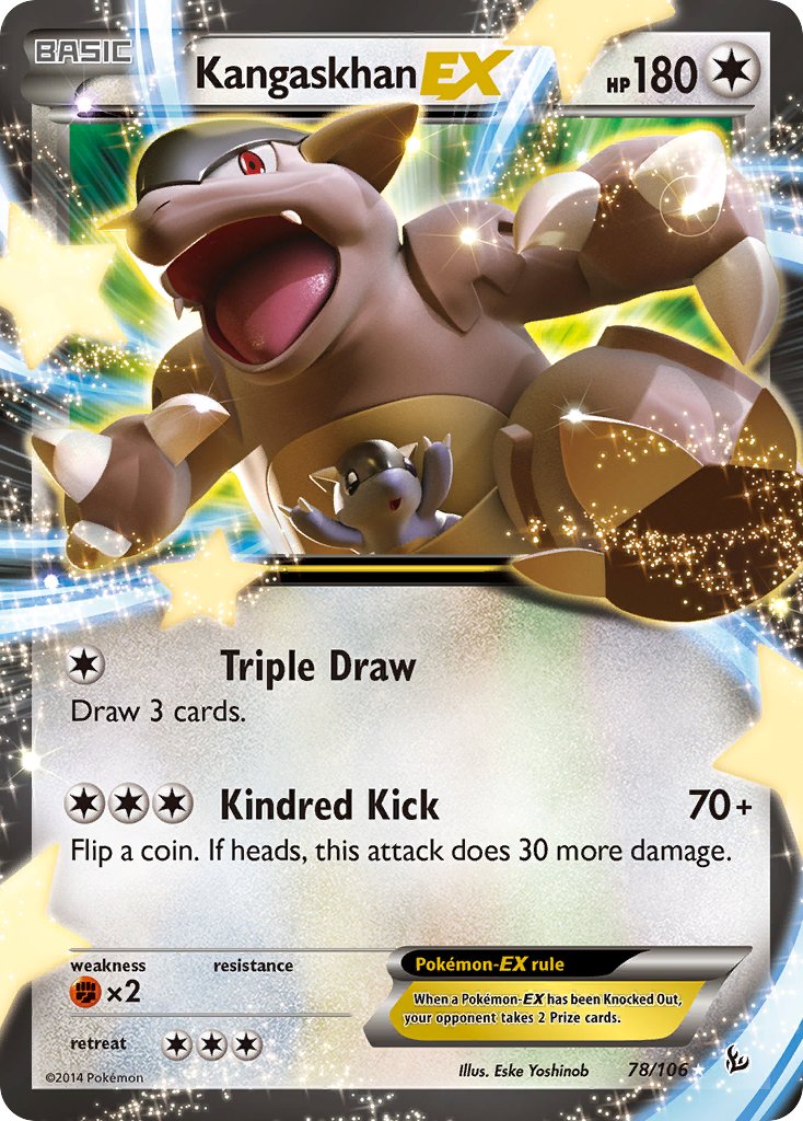 Kangaskhan EX - Flashfire (Ultra Rare) [FLF-78]