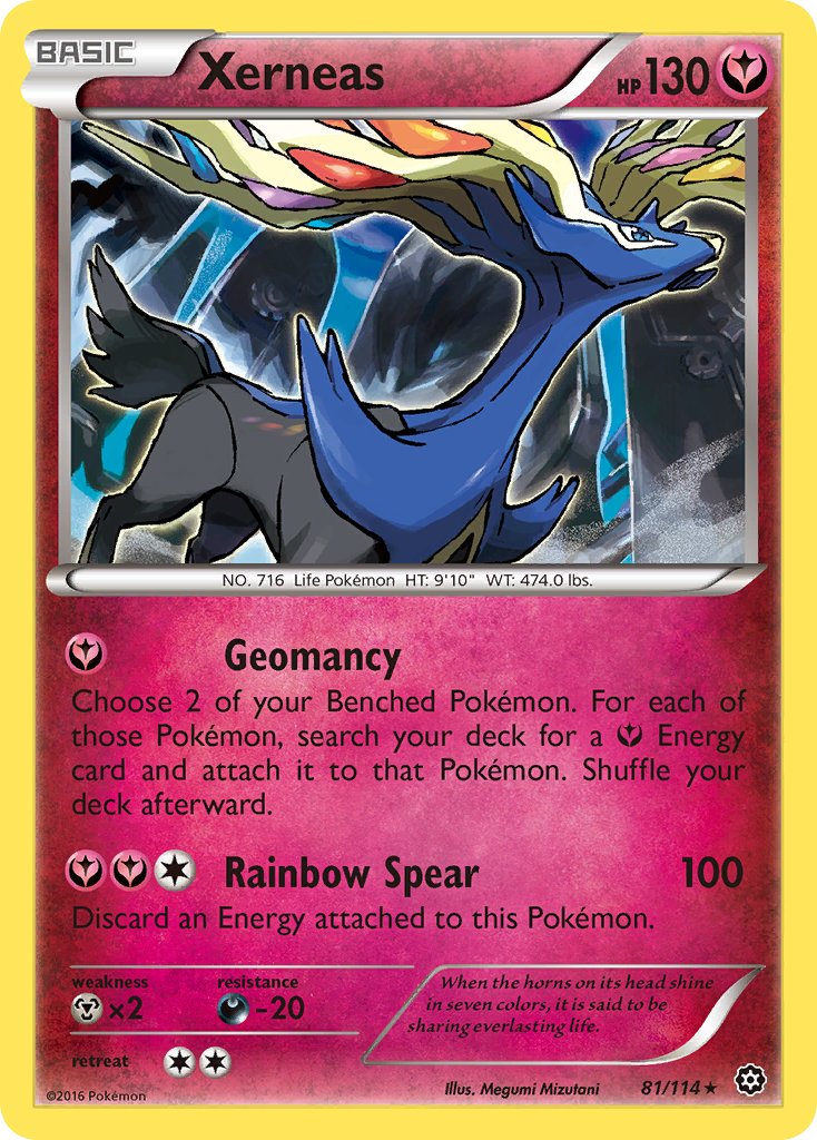 Xerneas - Steam Siege (Holo Rare) [STS-81]