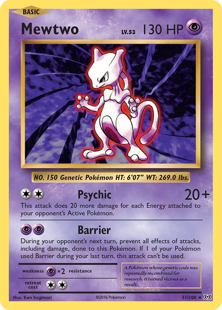 Mewtwo - Evolutions (Rare) [EVO-51]