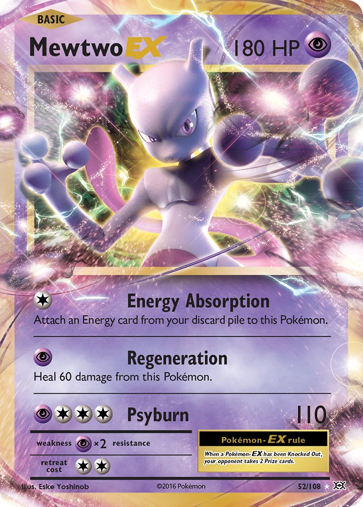 Mewtwo EX - Evolutions (Ultra Rare) [EVO-52]