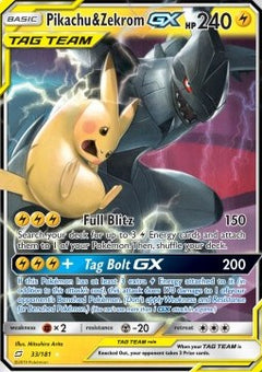 Pikachu & Zekrom GX - Team Up (Ultra Rare) [TEU-33]