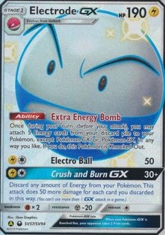Electrode GX - Hidden Fates (Secret Rare) [HIF-SV57]