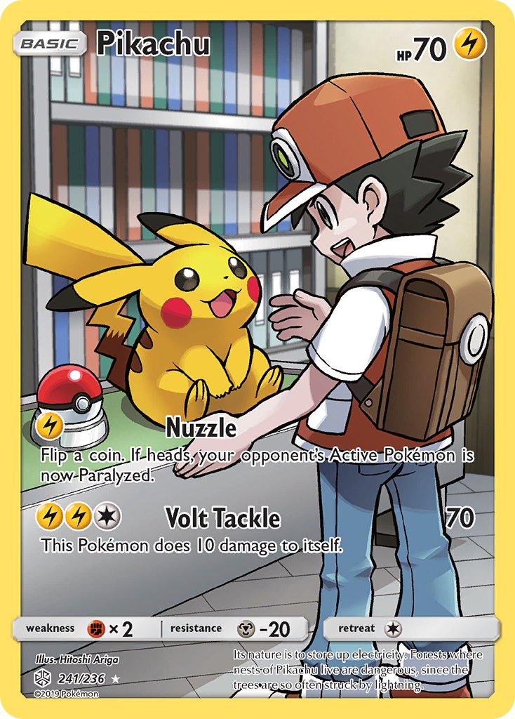 Pikachu - Cosmic Eclipse (Secret Rare) [CEC-241]