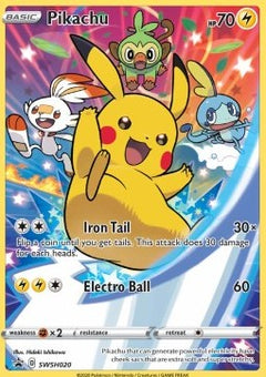 Pikachu - SWSH Black Star Promos (Promo) [SWSH-020]
