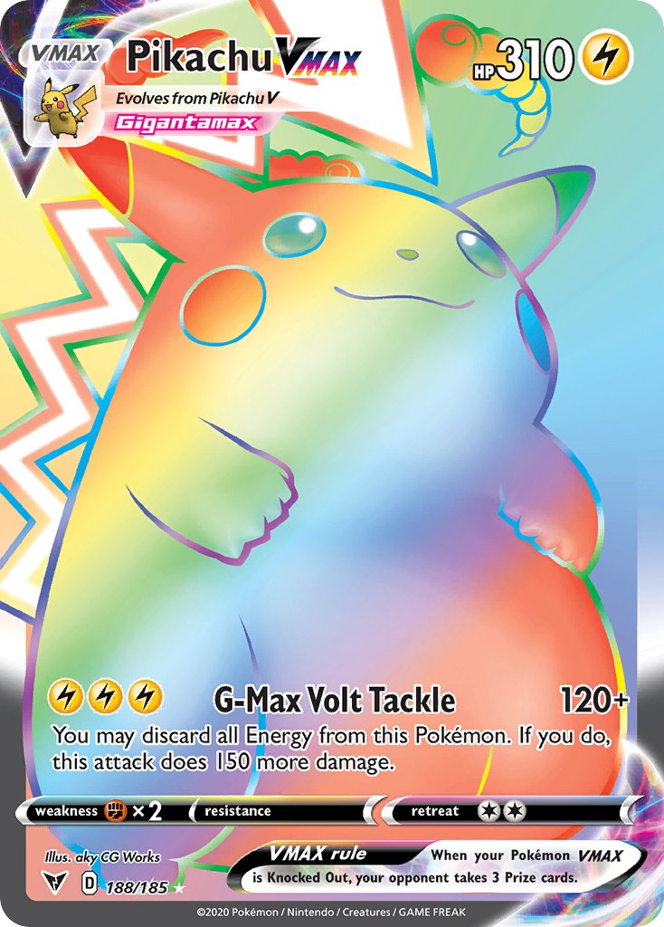 Pikachu VMAX - Vivid Voltage (Secret Rare) [VIV-188]