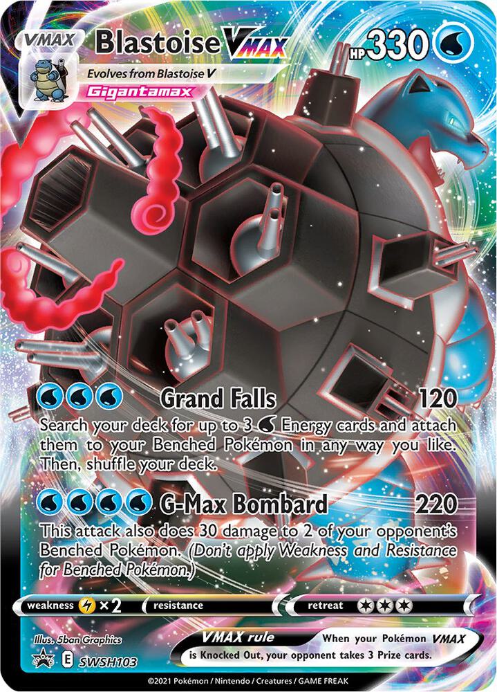 Blastoise VMAX - SWSH Black Star Promos (Promo) [SWSH-103]