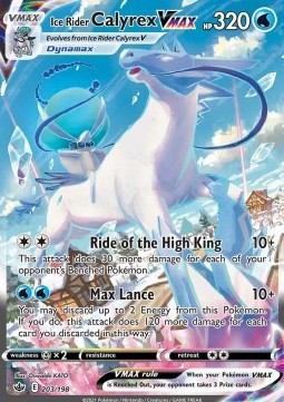 Ice Rider Calyrex VMAX - Chilling Reign (Secret Rare) [CRE-203]