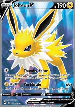 Jolteon V - Evolving Skies (Ultra Rare) [EVS-177]