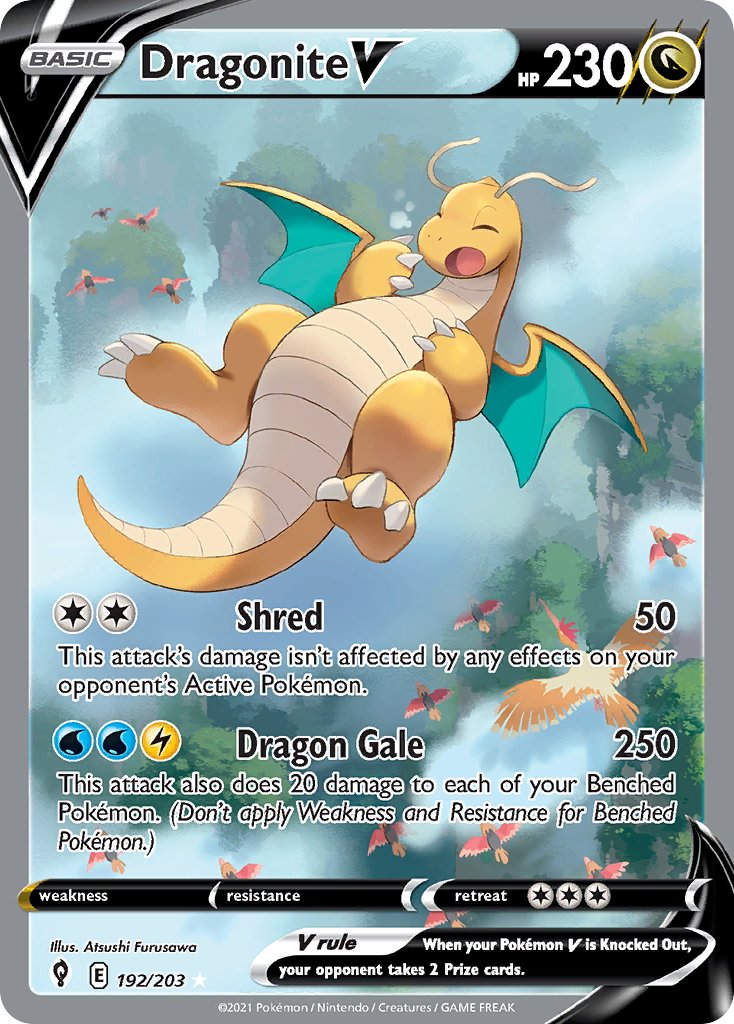 Dragonite V - Evolving Skies (Ultra Rare) [EVS-192]