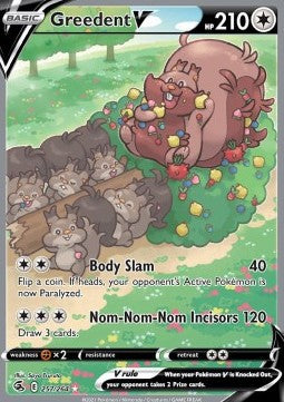 Greedent V - Fusion Strike (Ultra Rare) [FST-257]