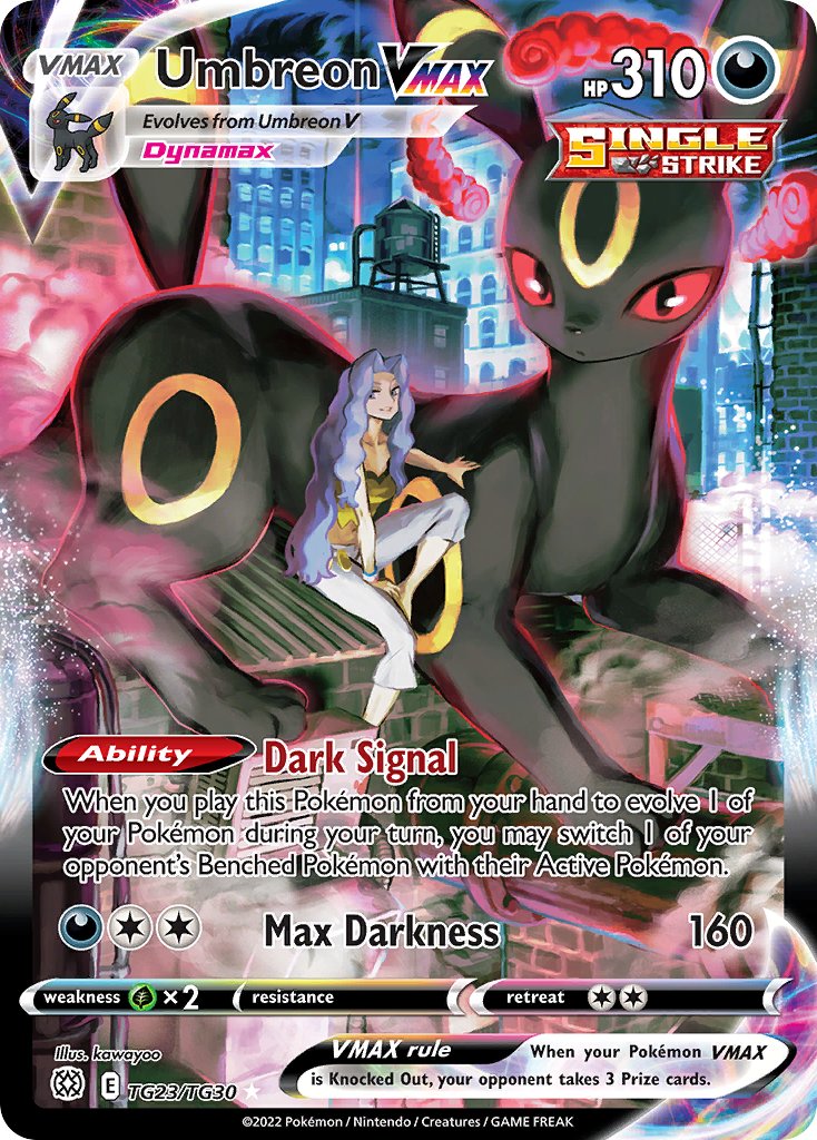 Umbreon VMAX - Brilliant Stars (Ultra Rare) [BRS-TG23]