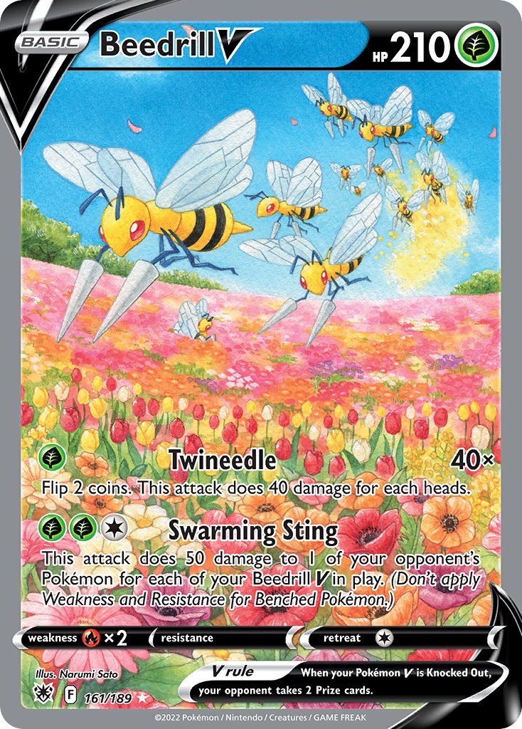 Beedrill V - Astral Radiance (Ultra Rare) [ASR-161]