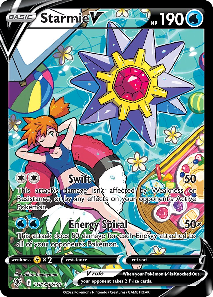 Starmie V - Astral Radiance (Ultra Rare) [ASR-TG13]