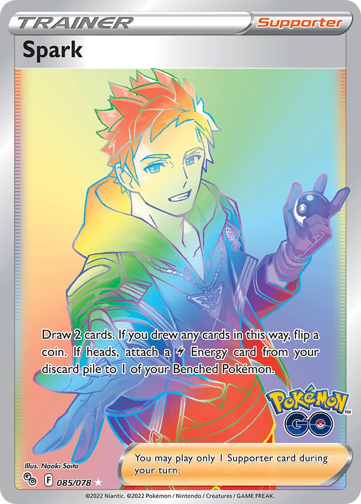 Spark - Pokémon GO (Secret Rare) [PGO-085]