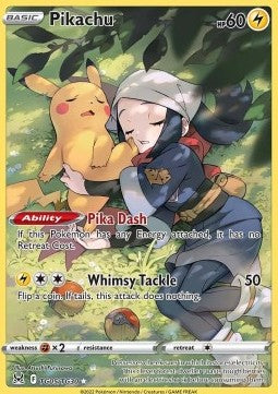 Pikachu - Lost Origin (Holo Rare) [LOR-TG05]