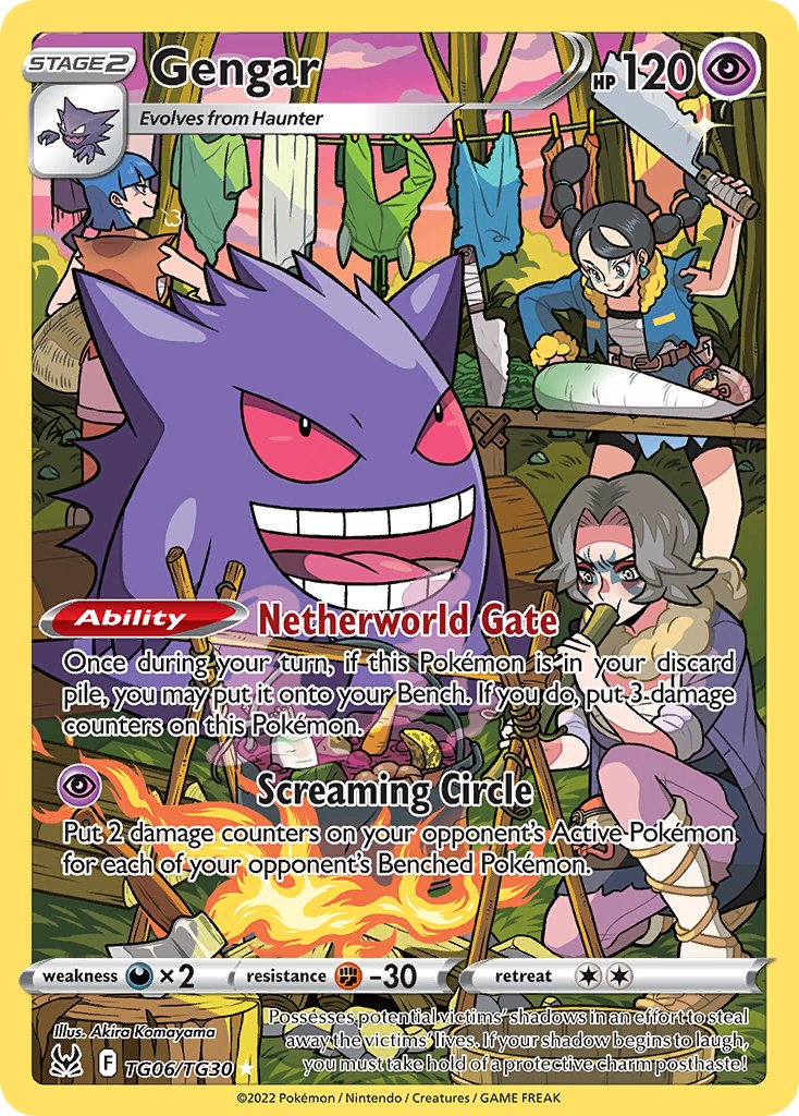 Gengar - Lost Origin (Holo Rare) [LOR-TG06]