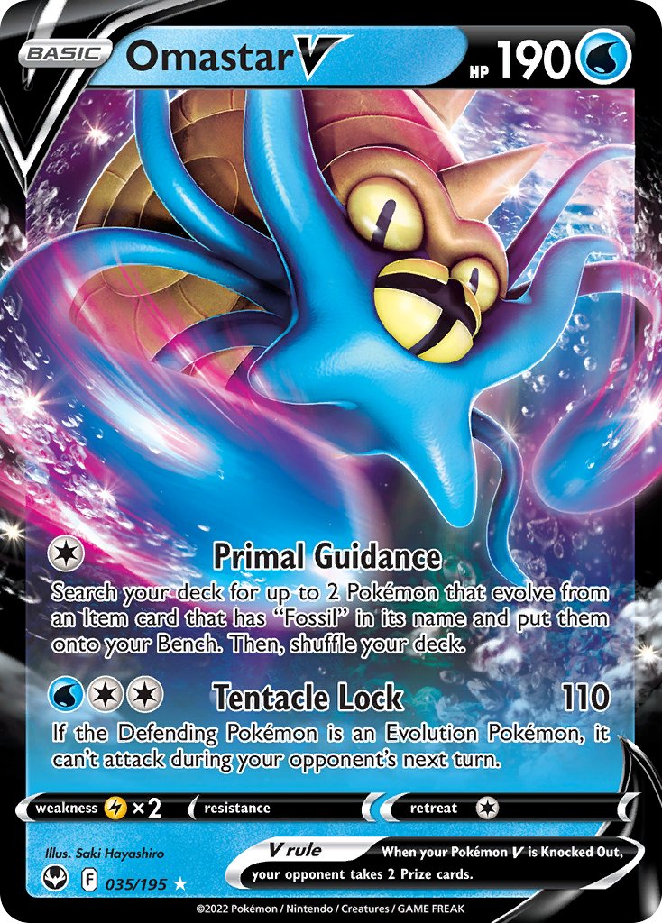 Omastar V - Silver Tempest (Ultra Rare) [SIT-035]