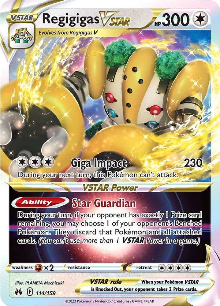 Regigigas VSTAR - Crown Zenith (Ultra Rare) [CRZ-114]