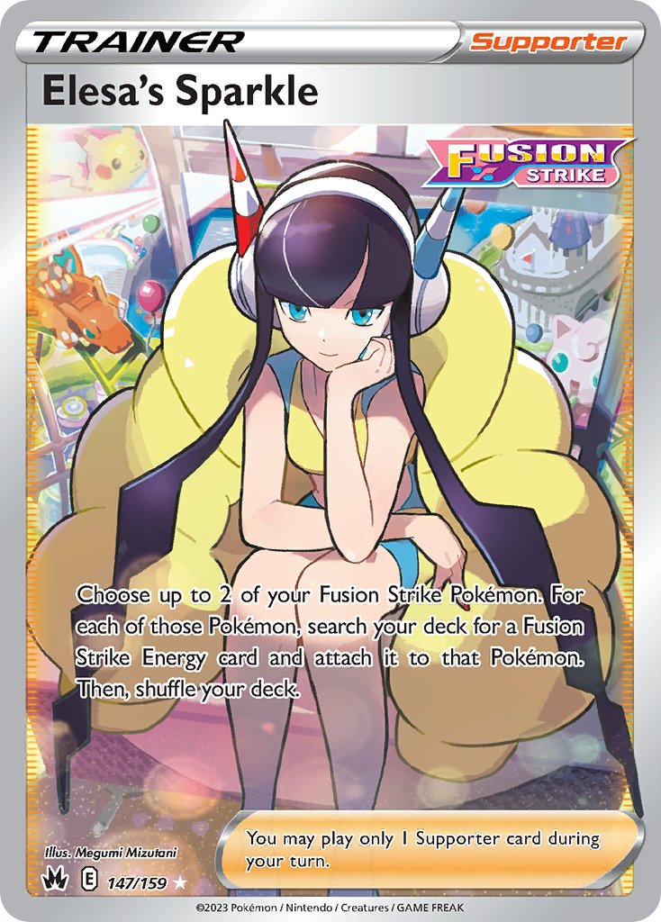 Elesa's Sparkle - Crown Zenith (Ultra Rare) [CRZ-147]
