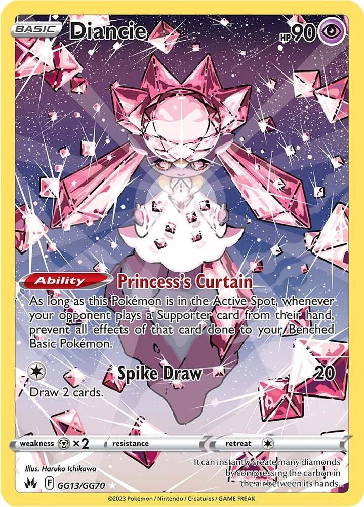 Diancie - Crown Zenith (Holo Rare) [CRZ-GG13]