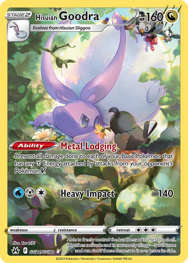 Hisuian Goodra - Crown Zenith (Holo Rare) [CRZ-GG21]