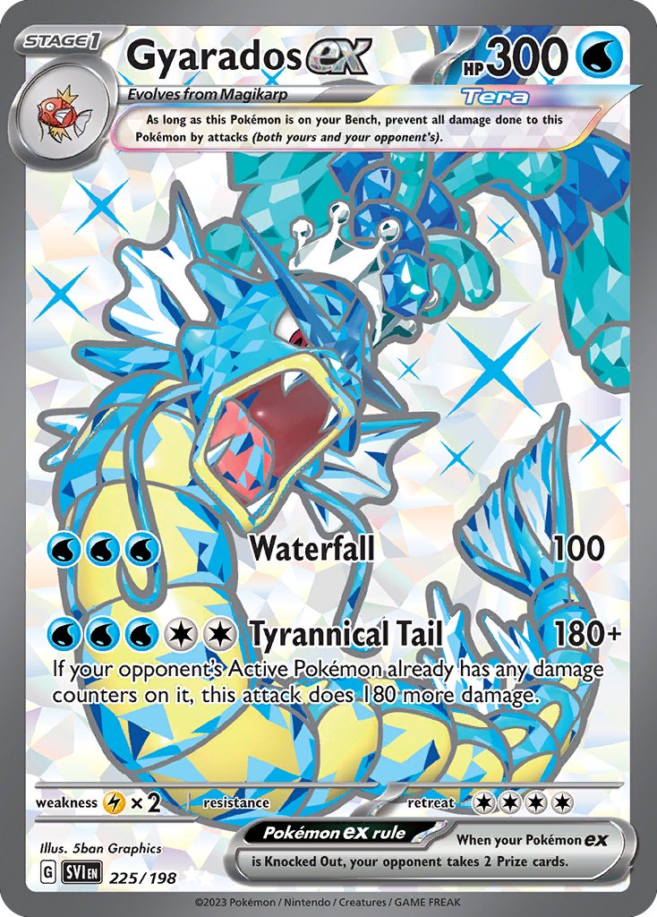 Gyarados ex - Scarlet & Violet (Ultra Rare) [SVI-225]