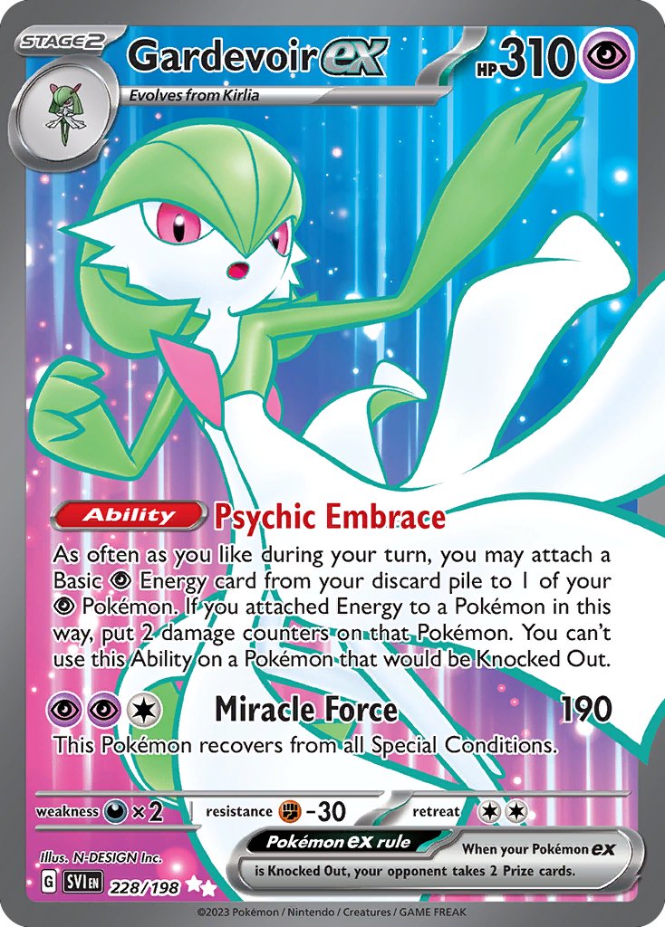 Gardevoir ex - Scarlet & Violet (Ultra Rare) [SVI-228]