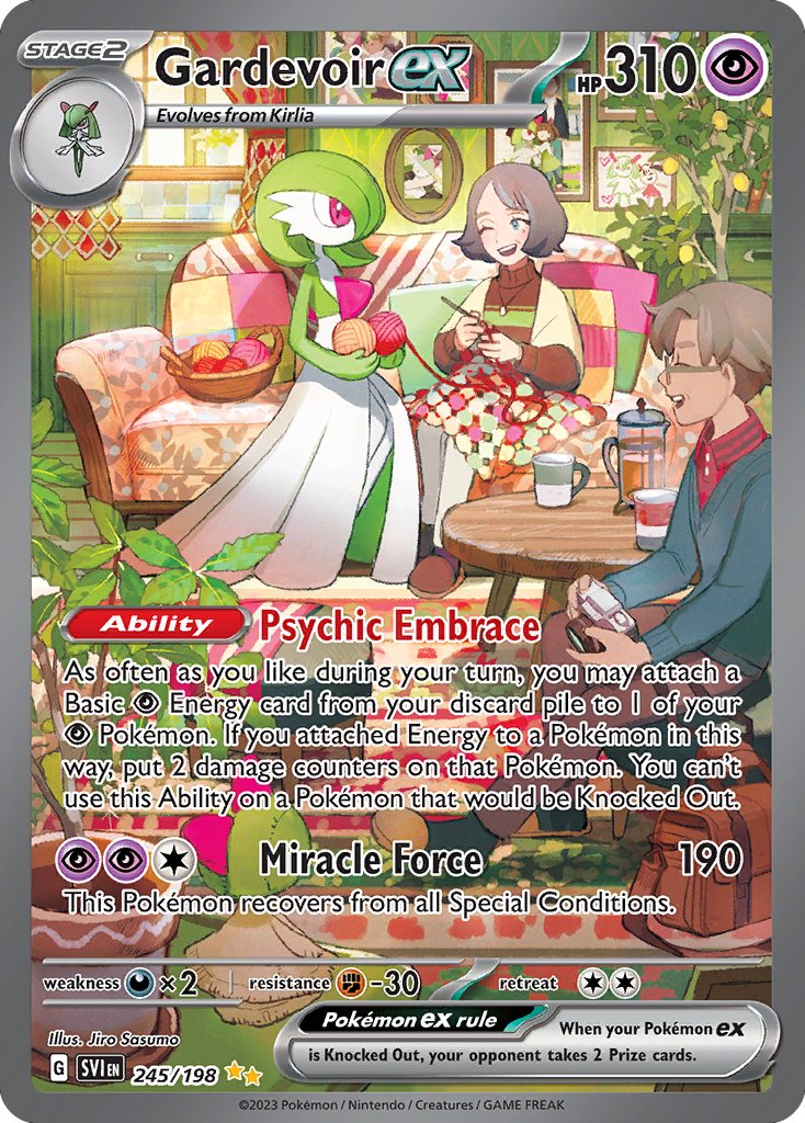 Gardevoir ex - Scarlet & Violet (Special Illustration Rare) [SVI-245]