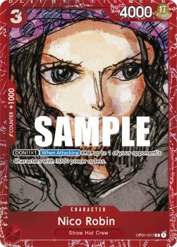 Nico Robin (OP01-017) - Premium Bandai Products (Rare) [PB-XX-OP01-017]