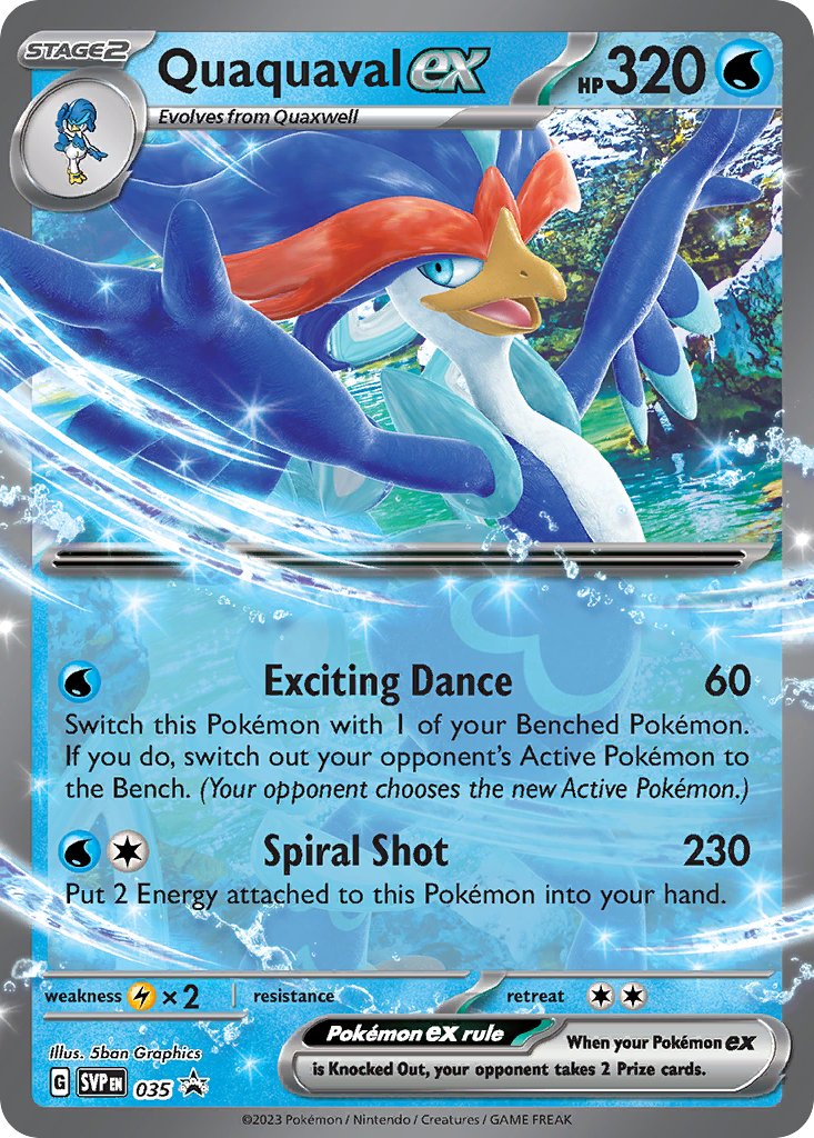 Quaquaval ex - SV Black Star Promos (Promo) [SVP-035]