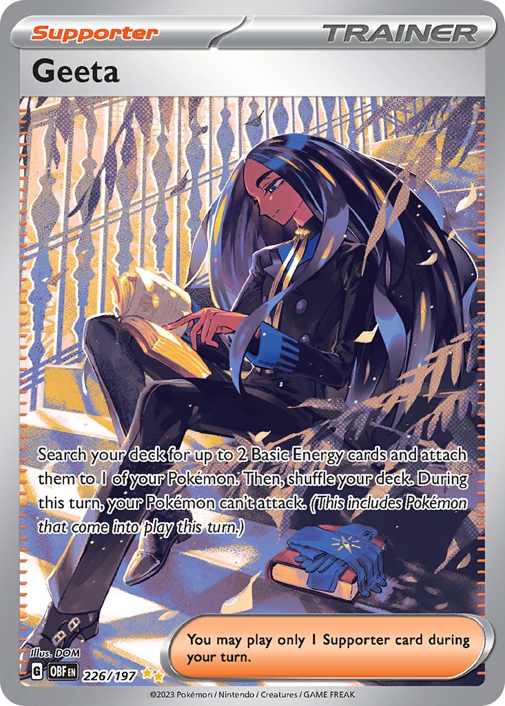Geeta - Obsidian Flames (Special Illustration Rare) [OBF-226]