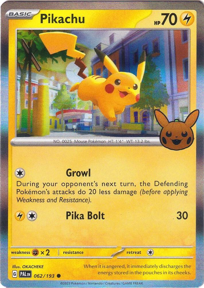Pikachu - Trick or Trade 2023 (Promo) [BOO23-PAL 062]