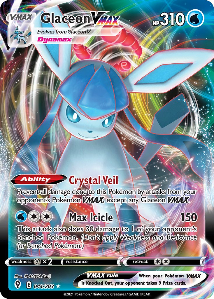 Glaceon VMAX - Evolving Skies (Promo) [EVS-041]