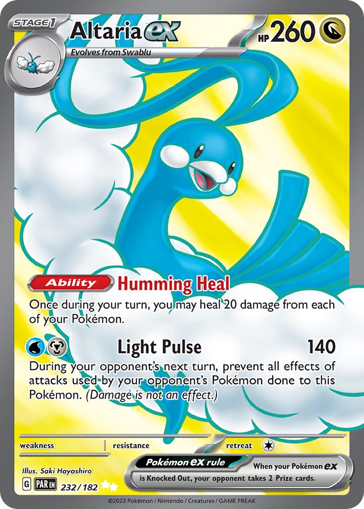 Altaria ex - Paradox Rift (Ultra Rare) [PAR-232]