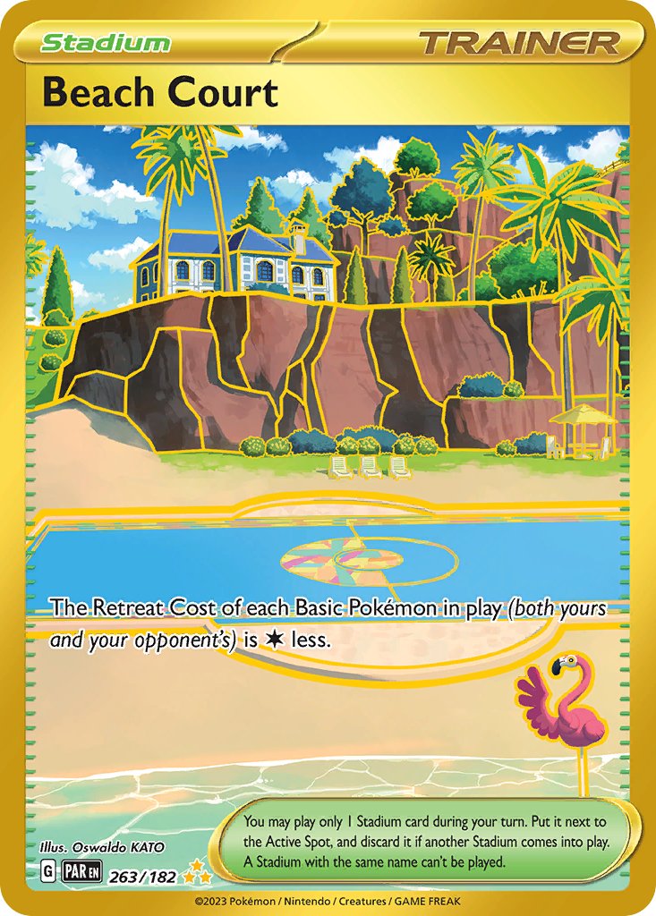 Beach Court - Paradox Rift (Secret Rare) [PAR-263]