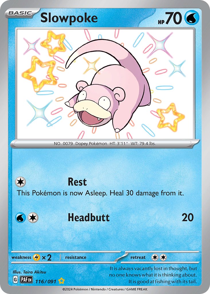 Slowpoke - Paldean Fates (Shiny Rare) [PAF-116]