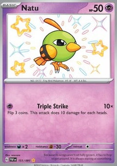 Natu - Paldean Fates (Shiny Rare) [PAF-151]