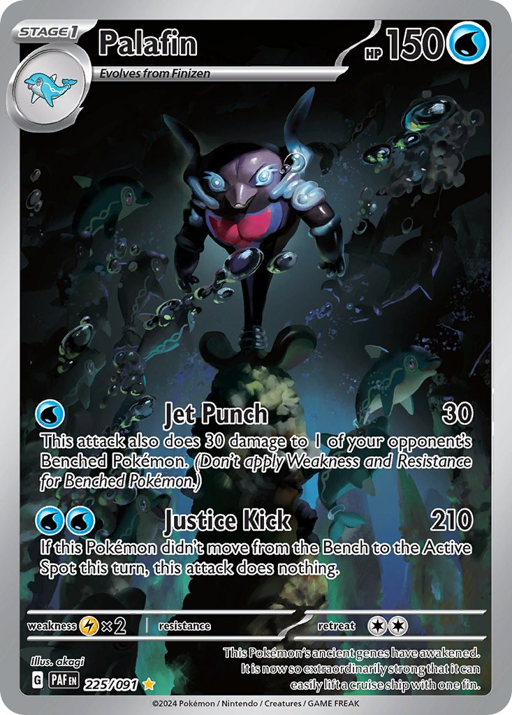 Palafin - Paldean Fates (Illustration Rare) [PAF-225]
