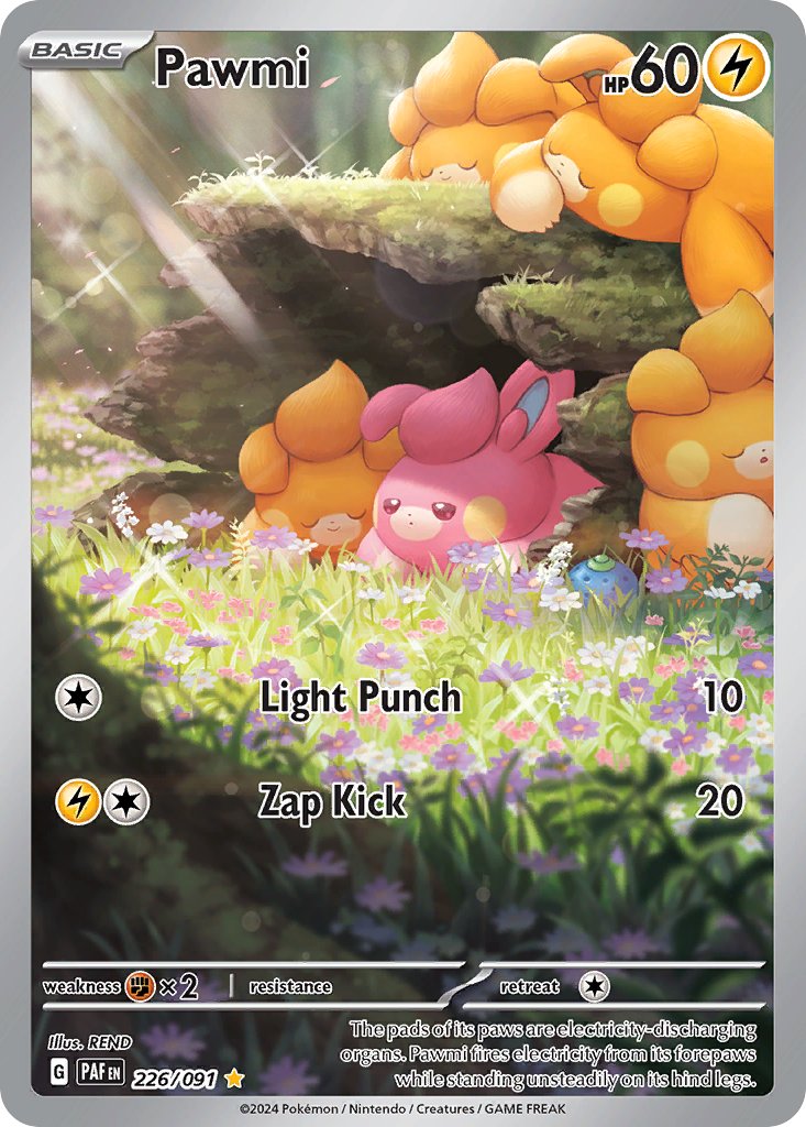 Pawmi - Paldean Fates (Illustration Rare) [PAF-226]