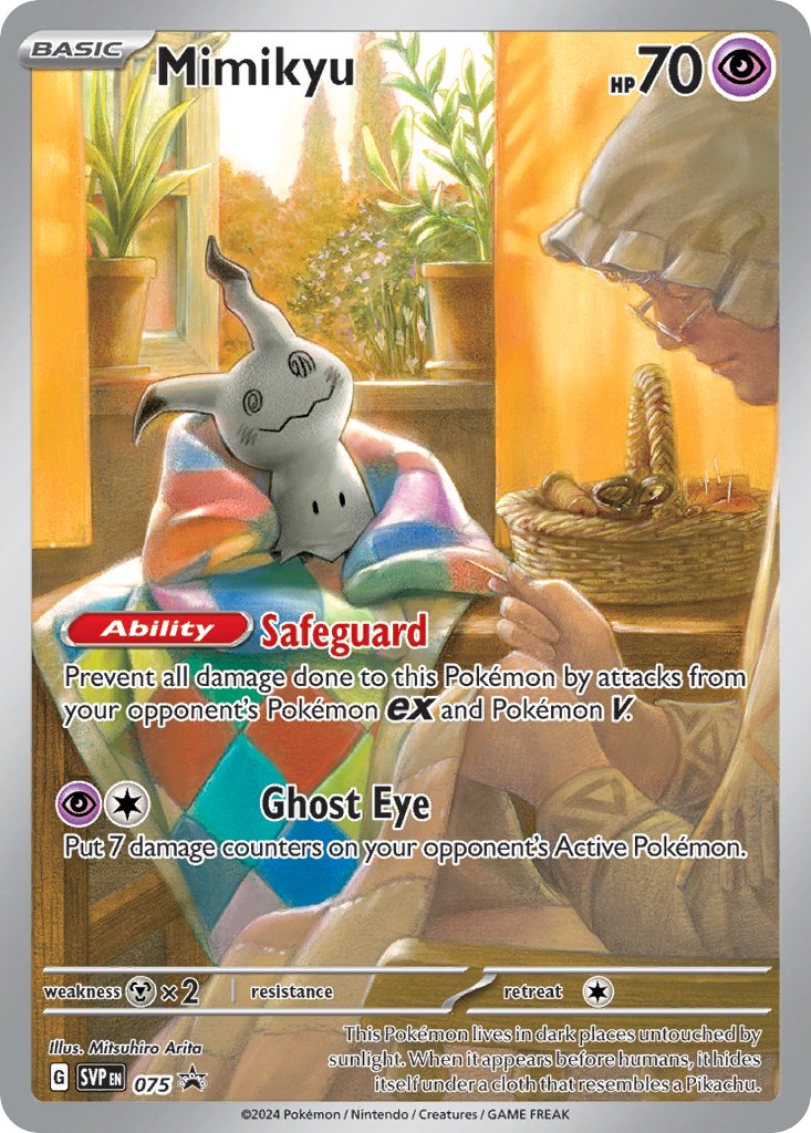 Mimikyu - SV Black Star Promos (Promo) [SVP-075]